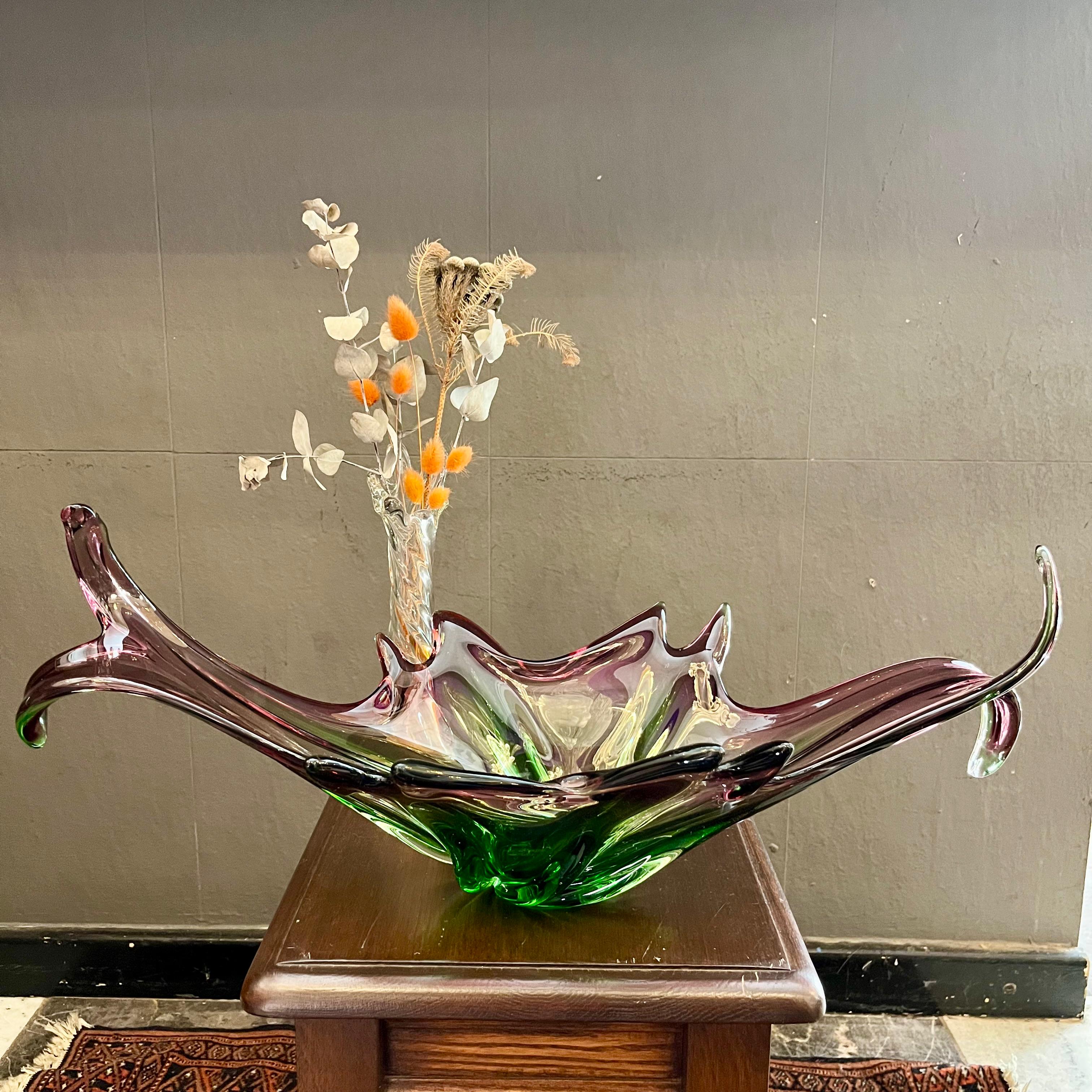Vintage Large Midcentury Murano Glass Centrepiece, c.1960s - SOLD