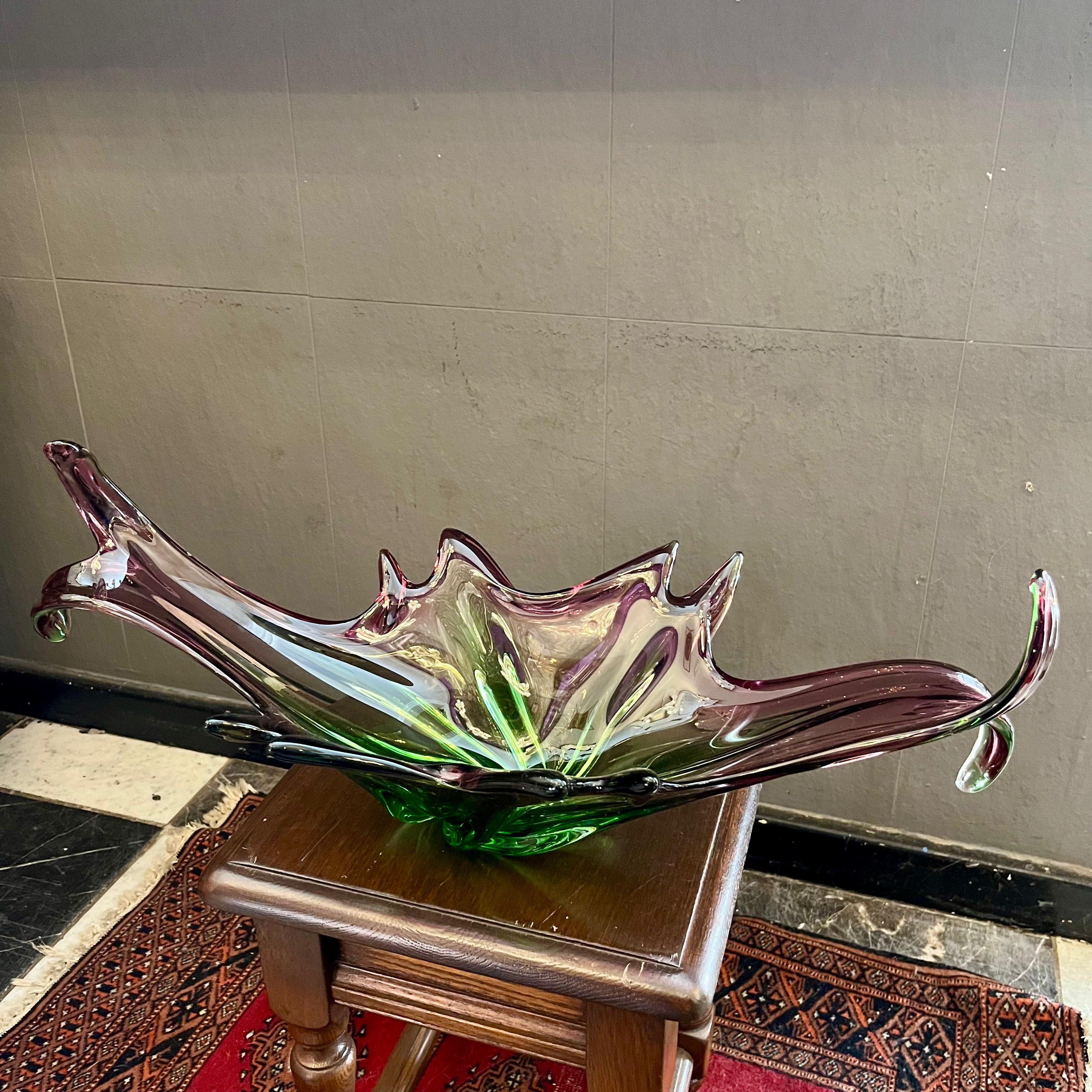 Vintage Large Midcentury Murano Glass Centrepiece, c.1960s - SOLD