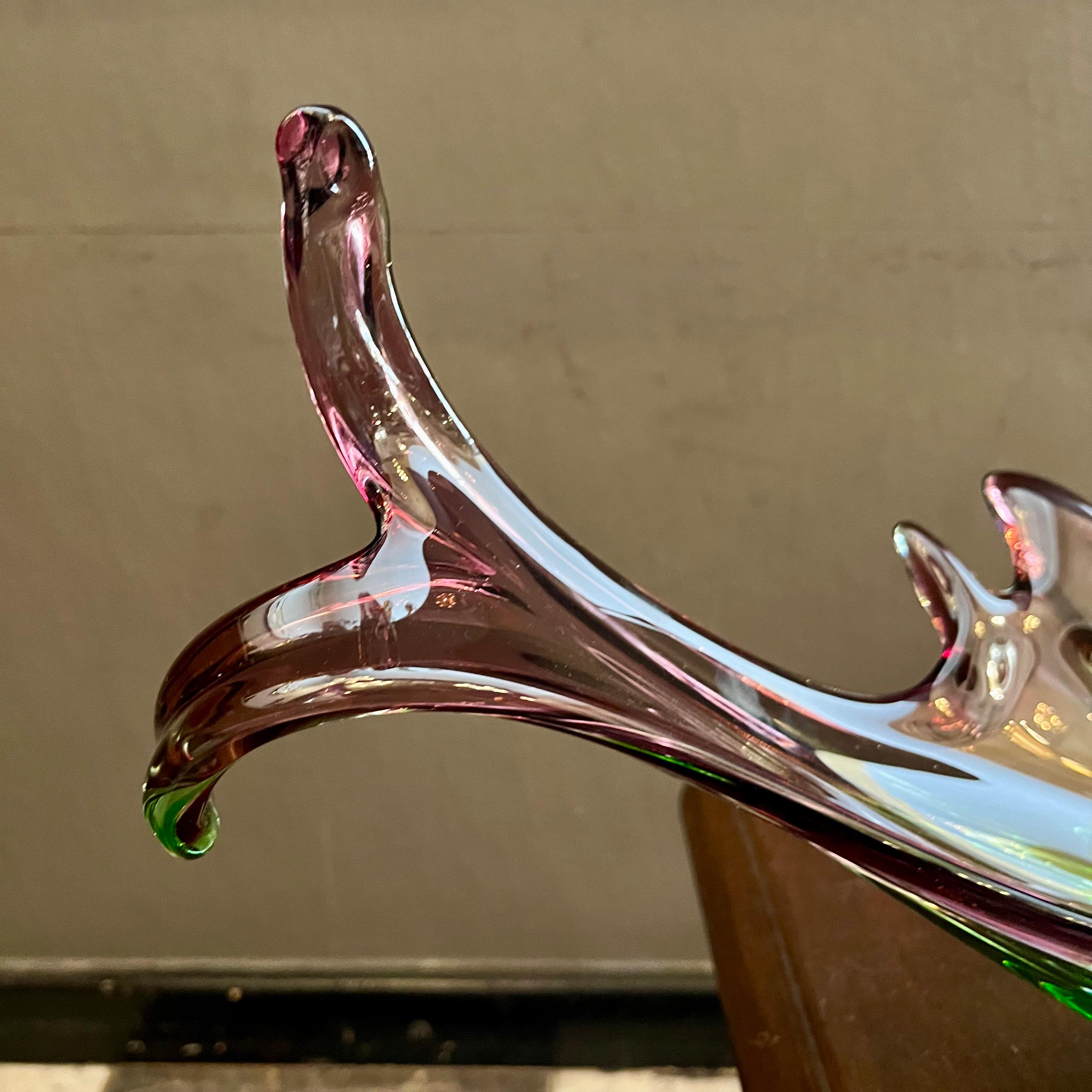 Vintage Large Midcentury Murano Glass Centrepiece, c.1960s - SOLD