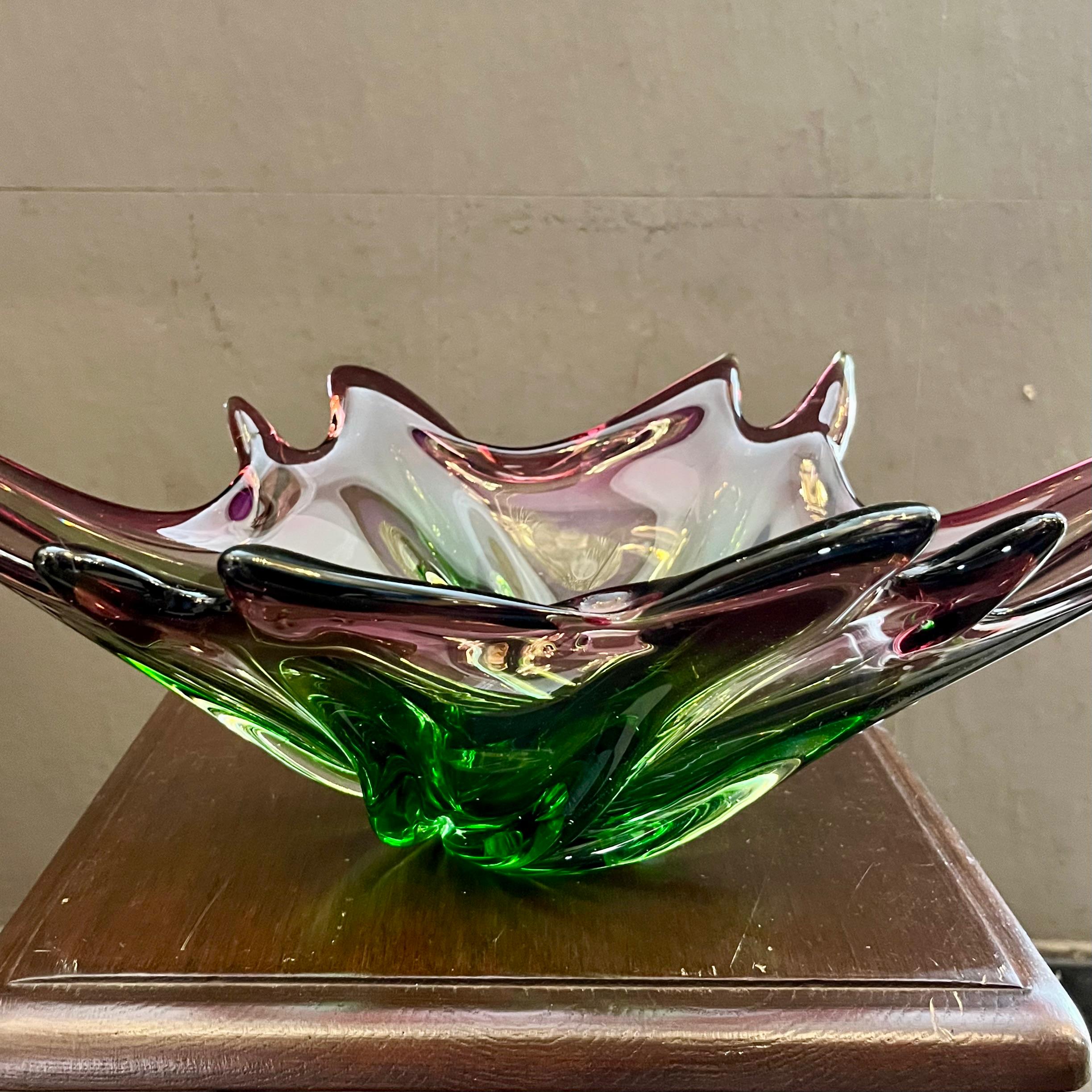 Vintage Large Midcentury Murano Glass Centrepiece, c.1960s - SOLD