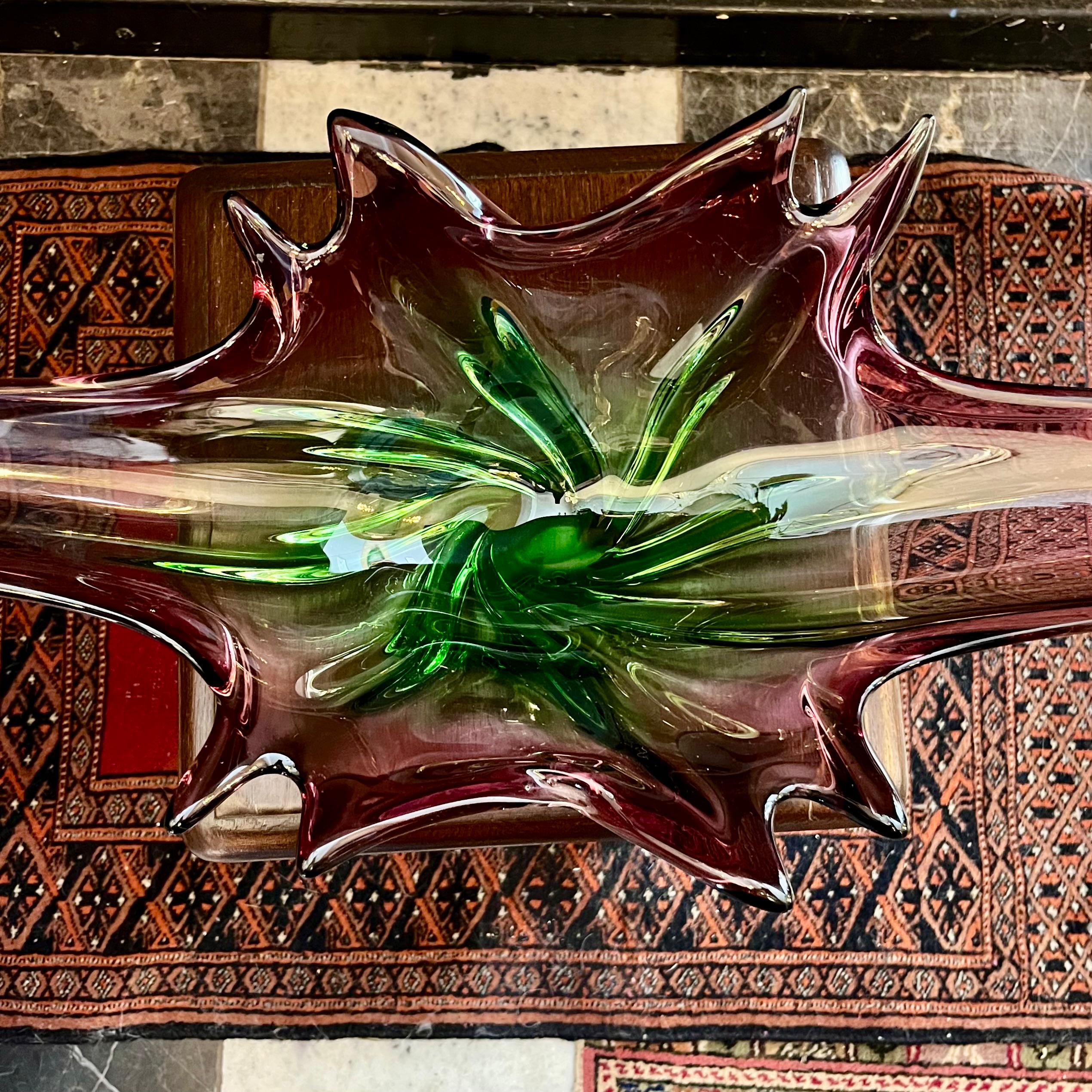 Vintage Large Midcentury Murano Glass Centrepiece, c.1960s - SOLD