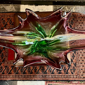 Vintage Large Midcentury Murano Glass Centrepiece, c.1960s - SOLD