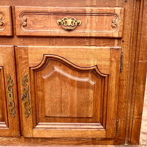 Antique French Oak Sideboard, Early 20th Century - SOLD