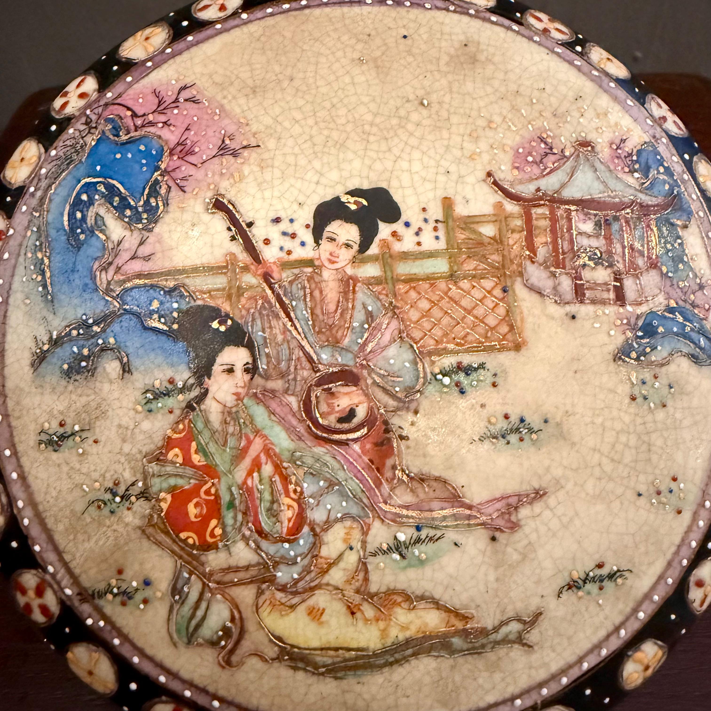 Beautiful Vintage Japanese Trinket Bowl