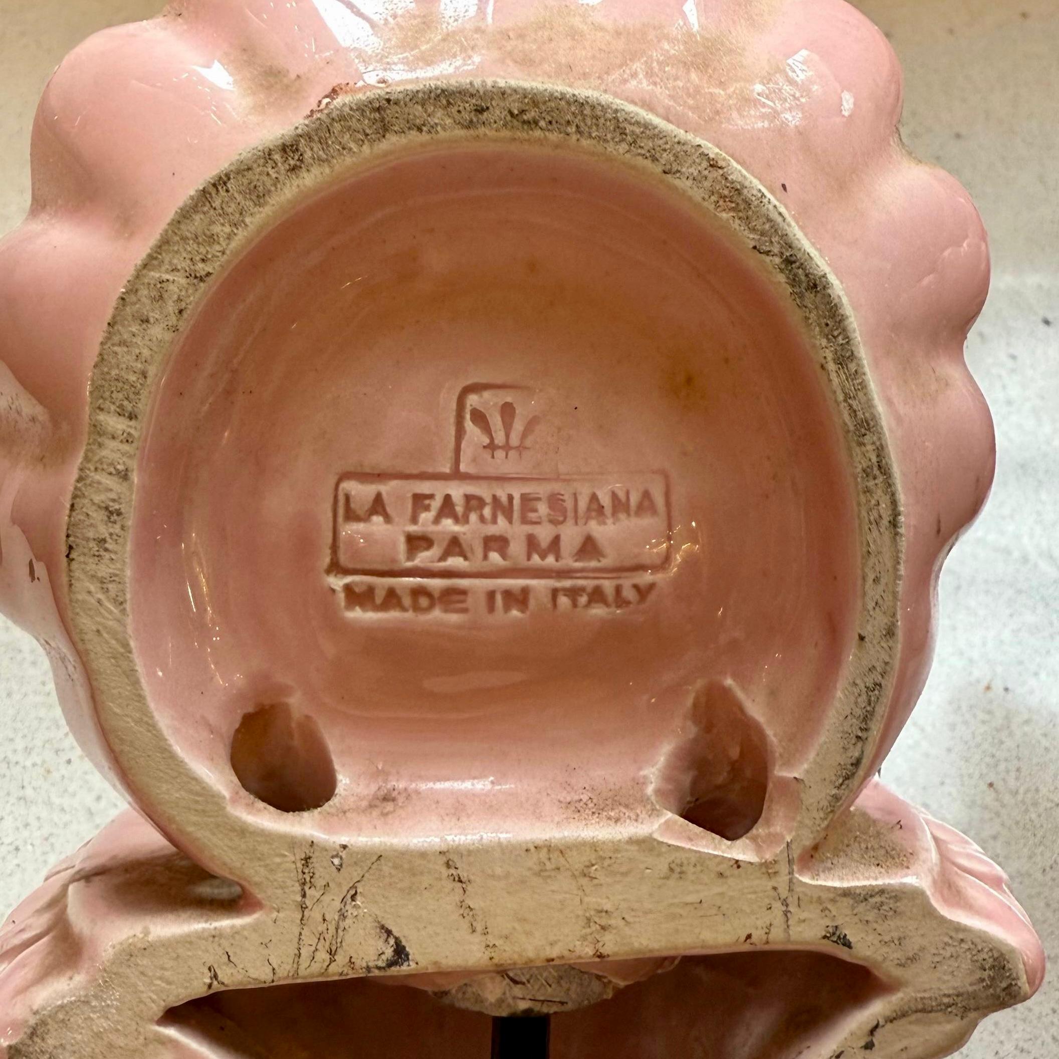 1930s Vintage Italian Porcelain Sconces - SOLD