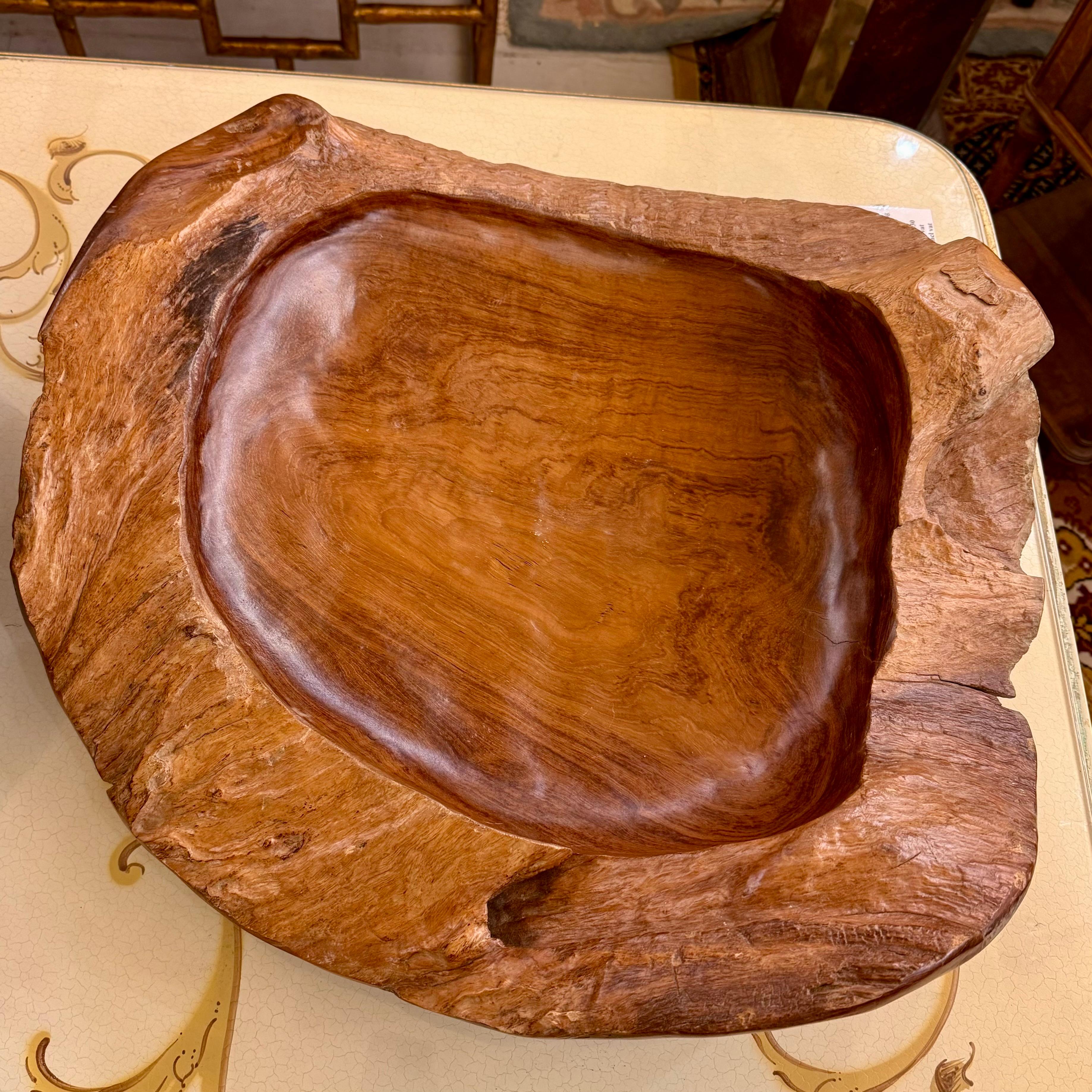 Assortment of Organically Carved Wooden Bowls