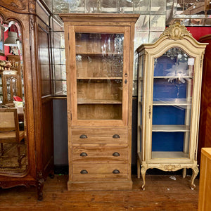 Stunning Reclaimed Teak Display Cabinet