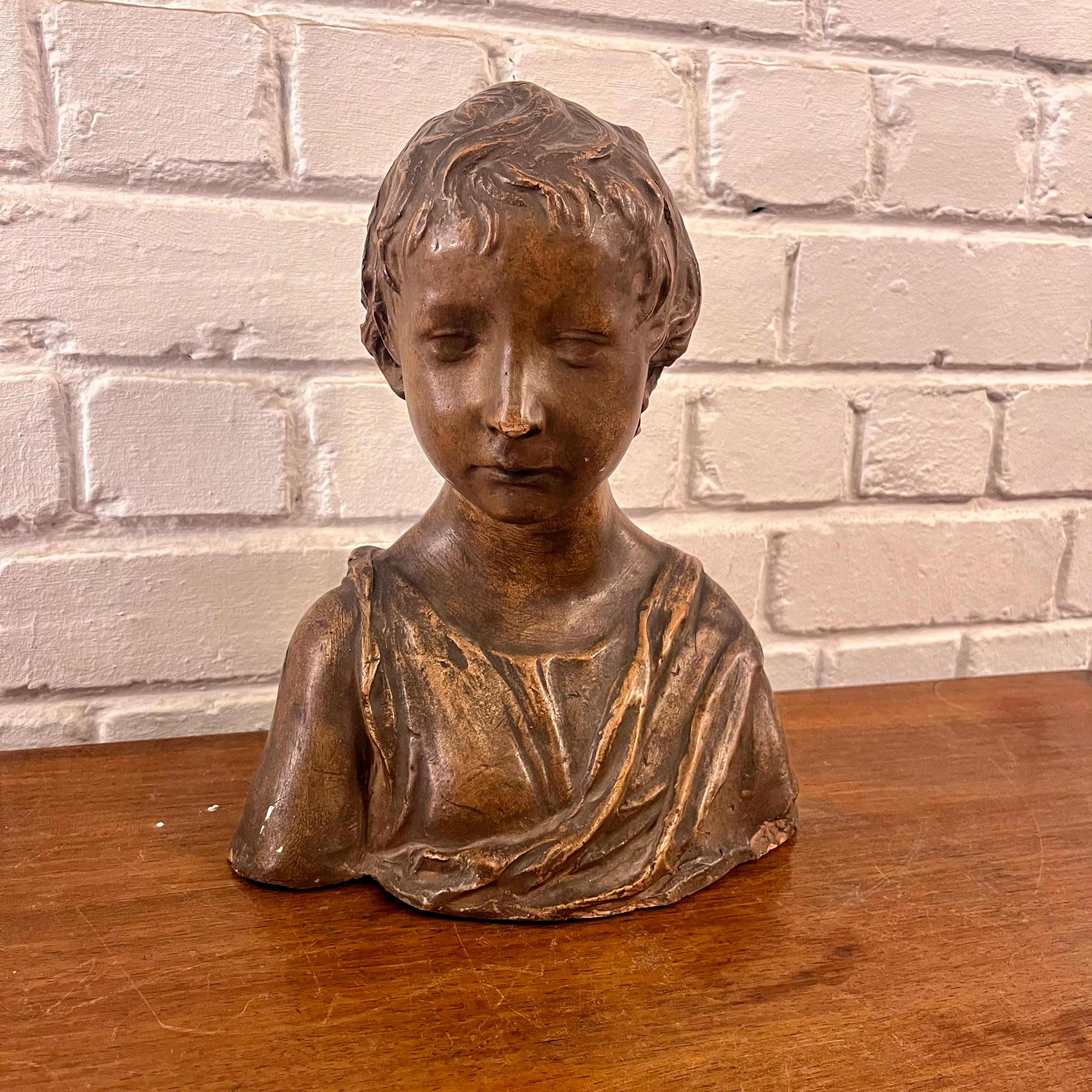 Cast Bust of Girl