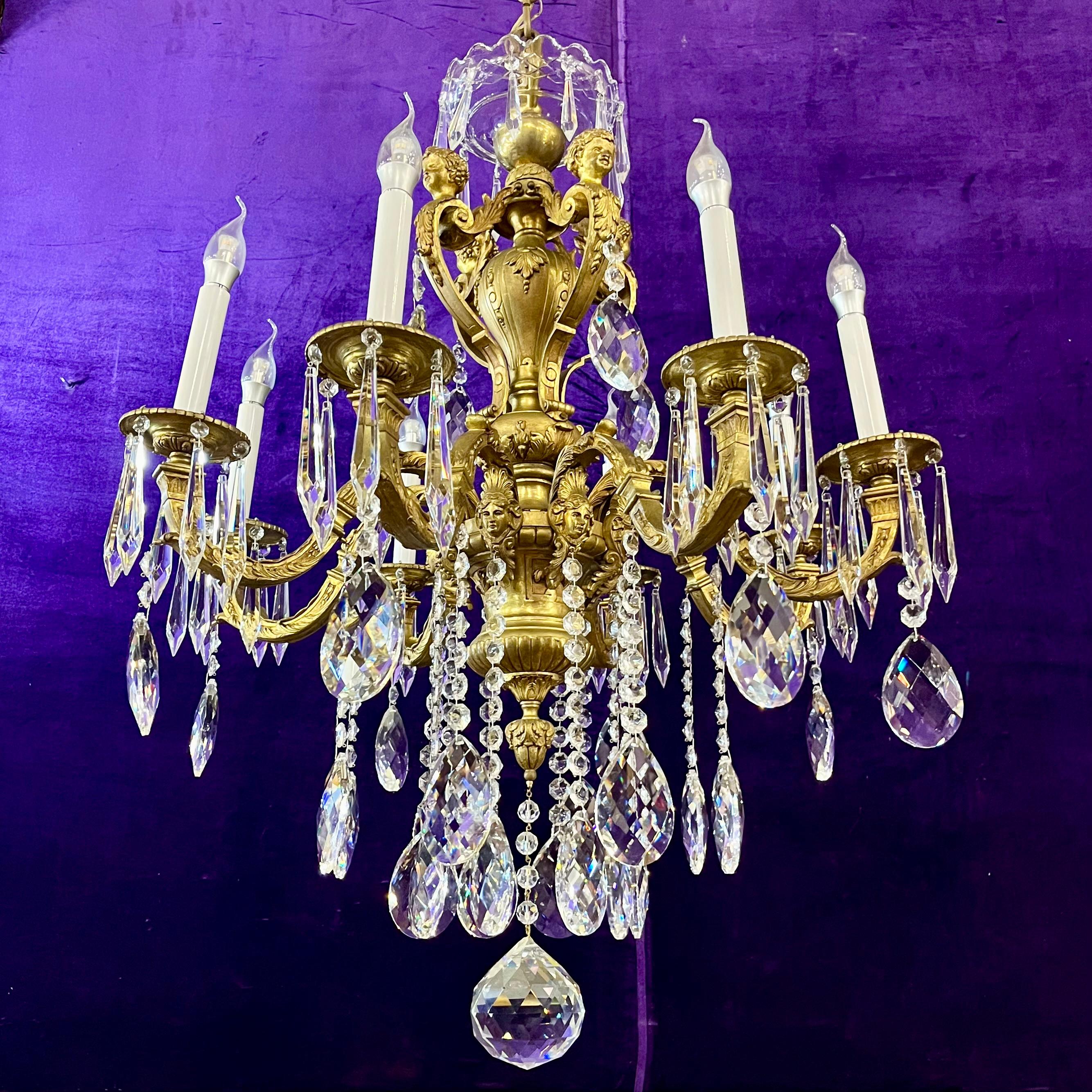 Antique French Mazarine Chandelier