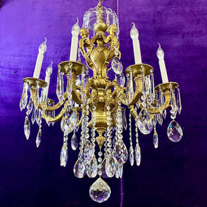 Antique French Mazarine Chandelier