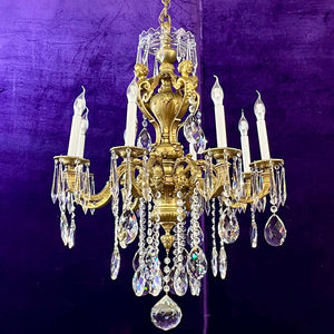 Antique French Mazarine Chandelier