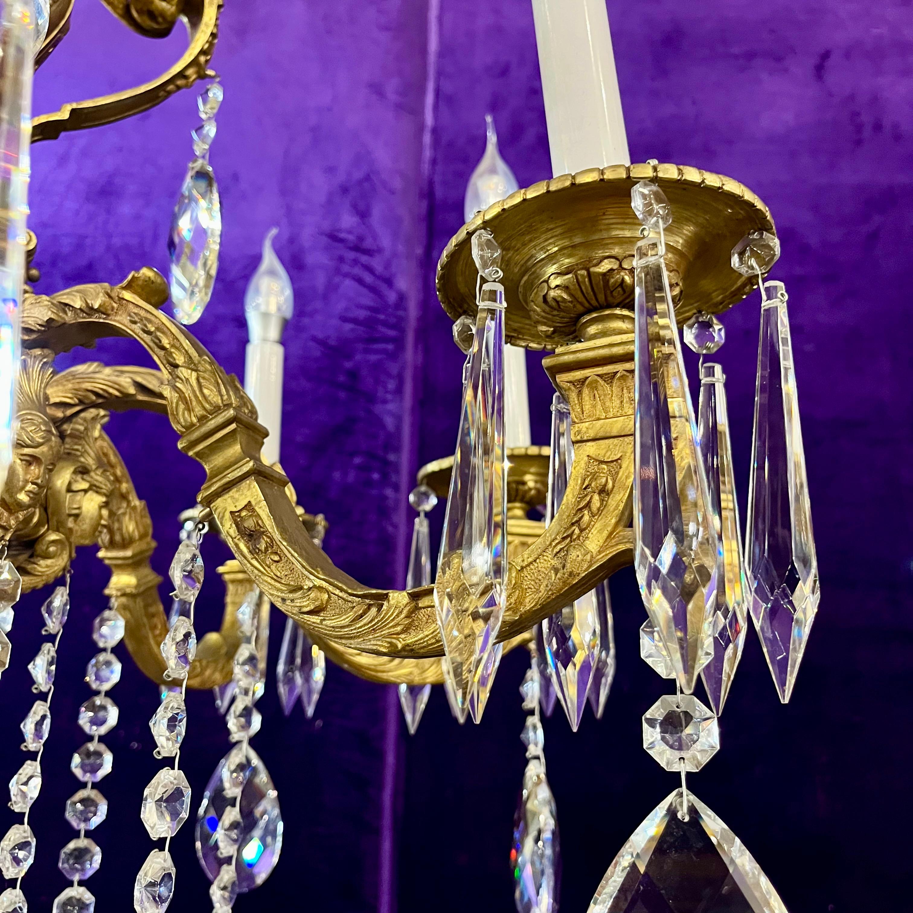 Antique French Mazarine Chandelier