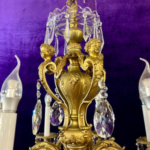Antique French Mazarine Chandelier