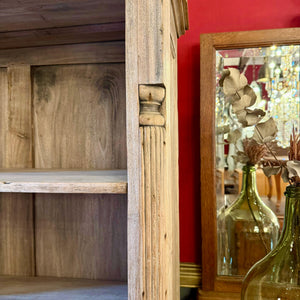 White Washed Asian Mahogany Bookshelf