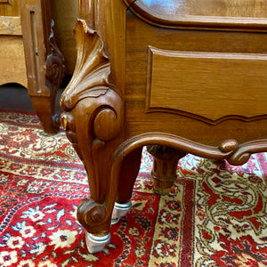 Pair of Antique Oak French Single Bed Frames