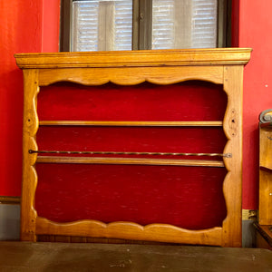 Antique Oak Bar with Stools