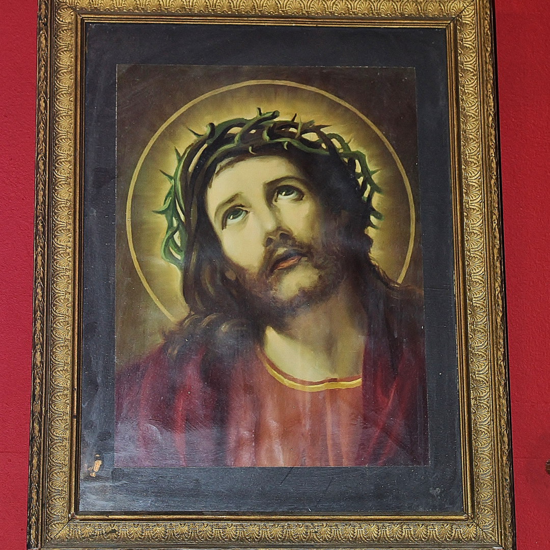 An Antique Religious Artwork - SOLD