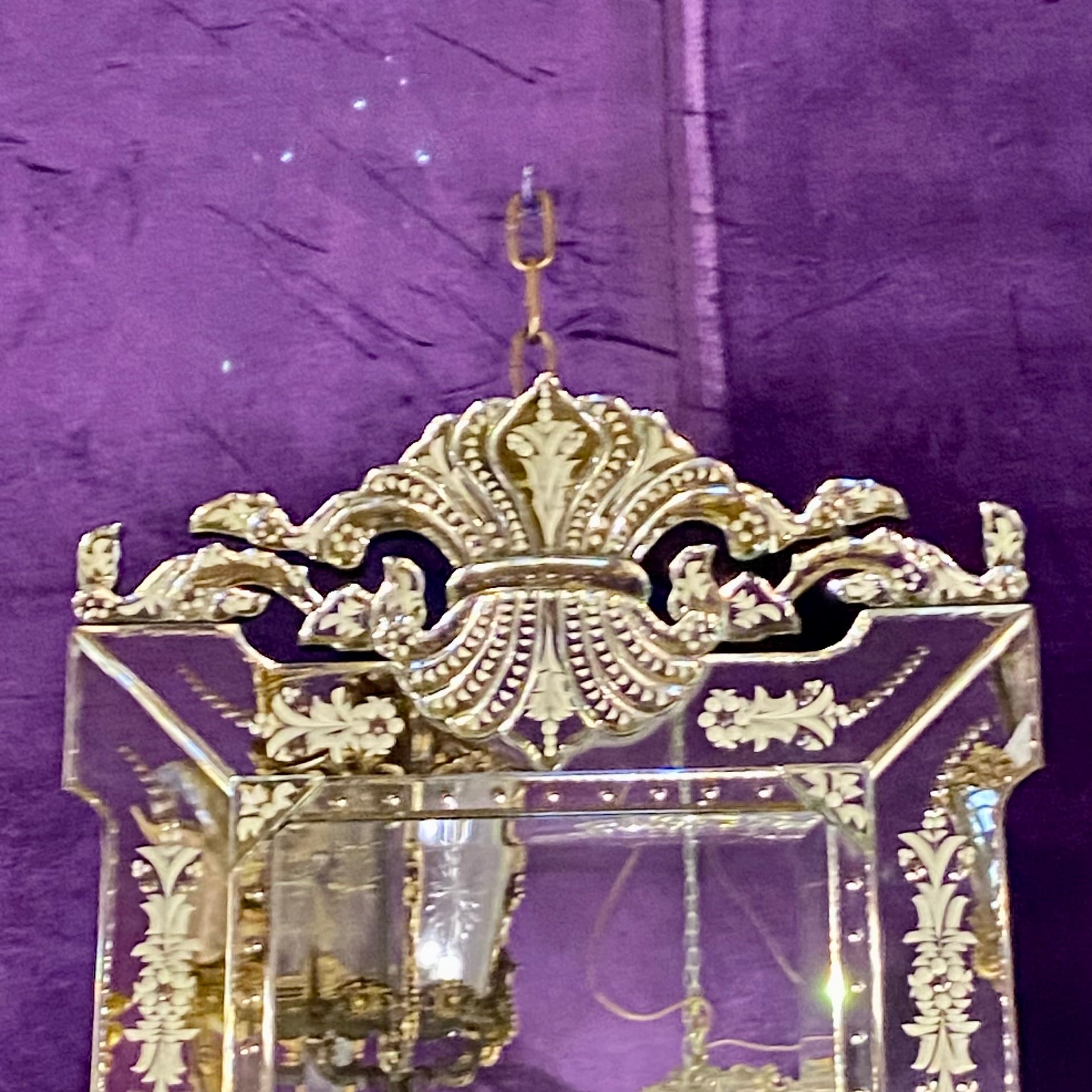 Rectangular Venetian Mirror