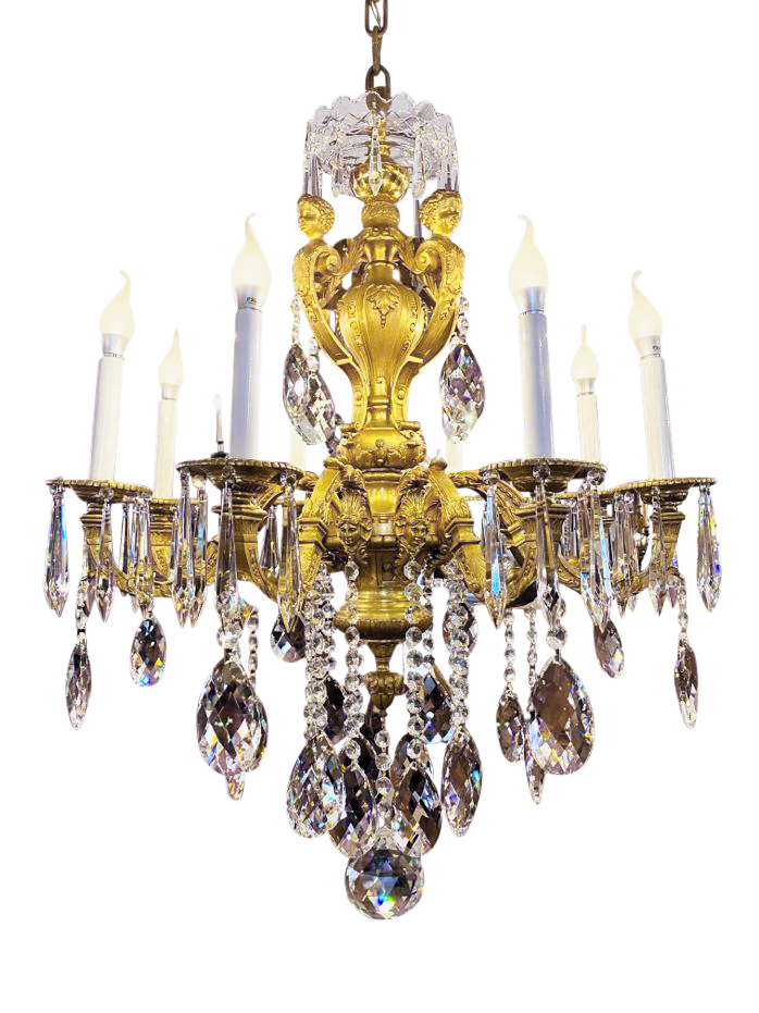 Antique French Mazarine Chandelier