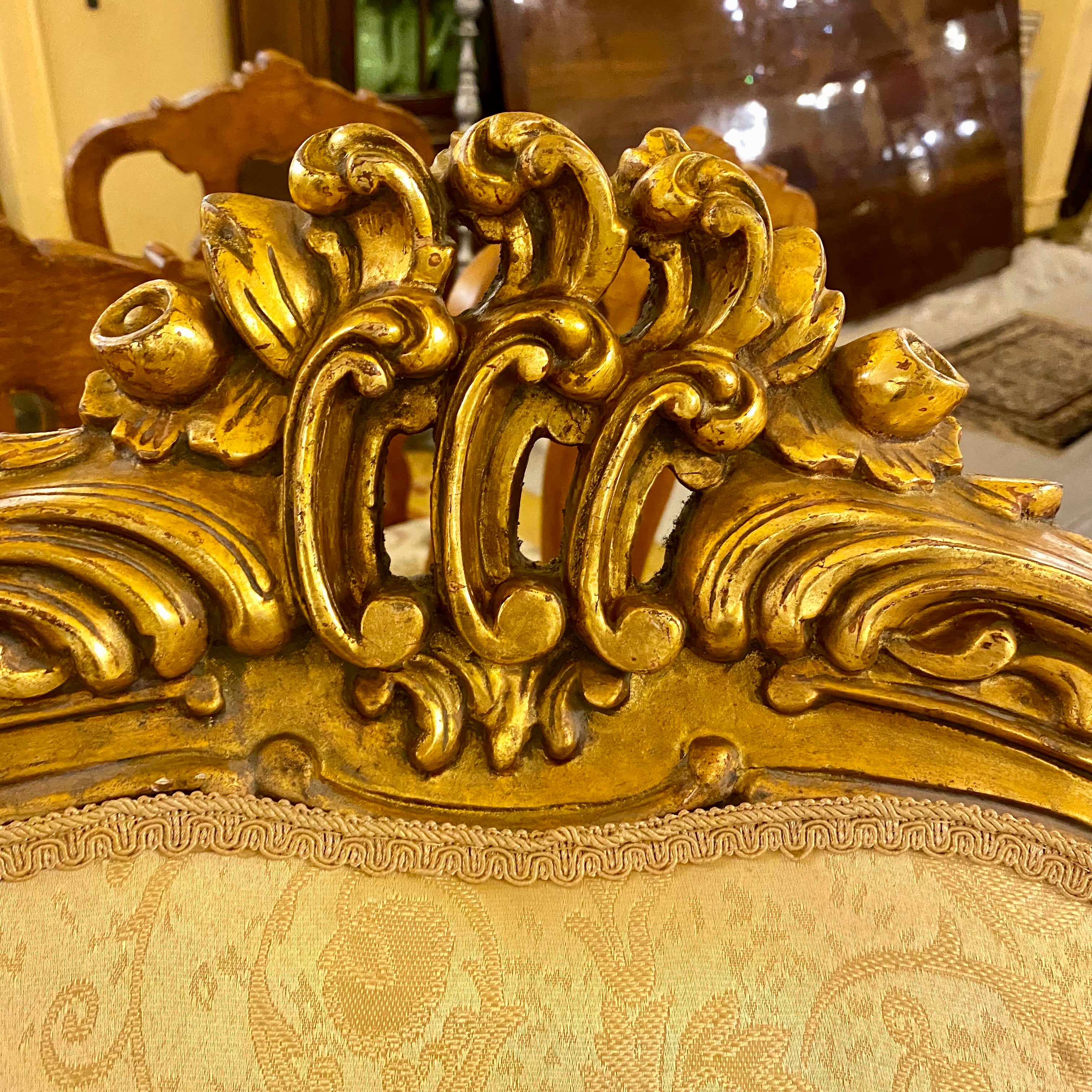 Gorgeous Gold French Style Sofa