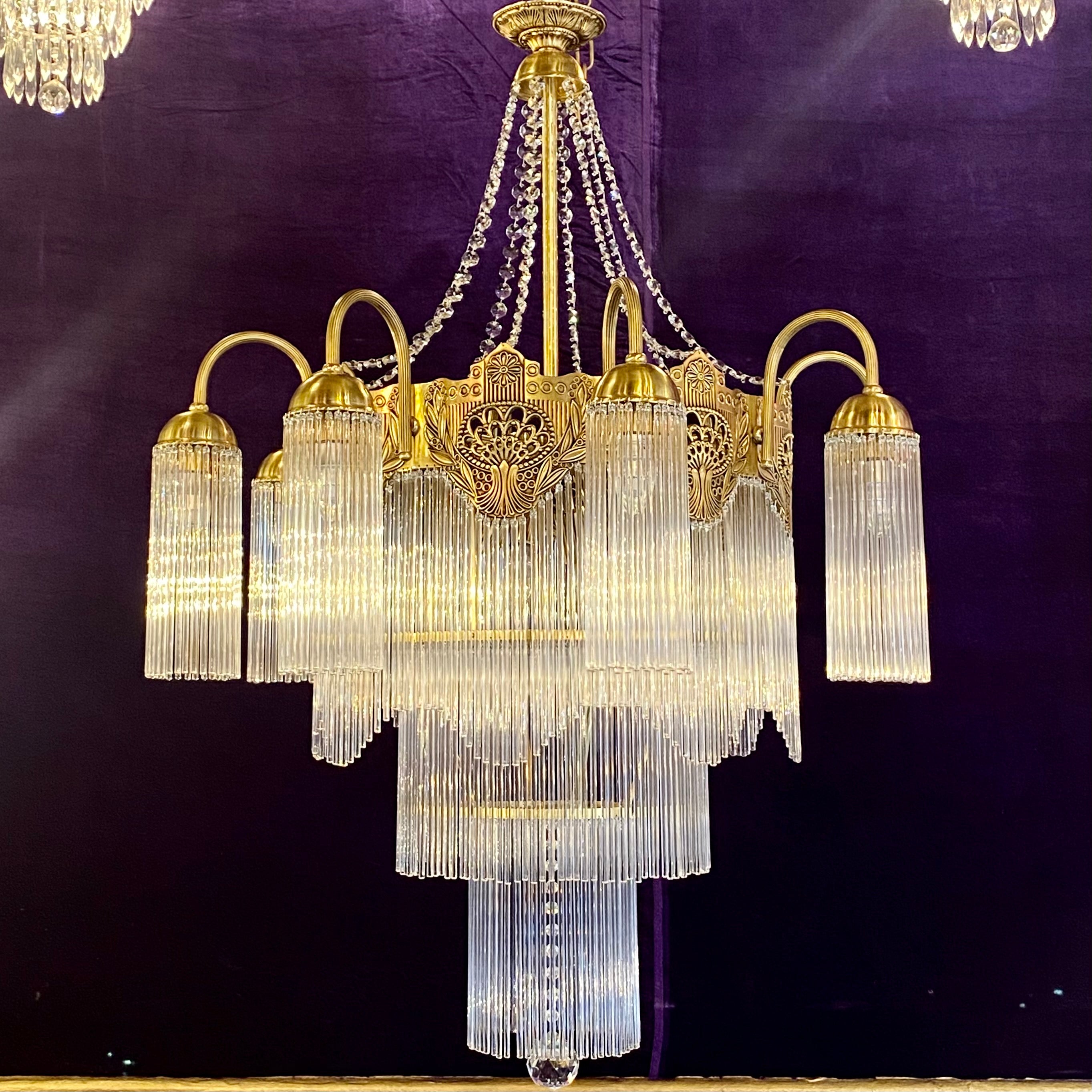 Very Large Empire Style Chandelier - SOLD