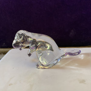 Unusual and Heavy Murano Glass Beaver