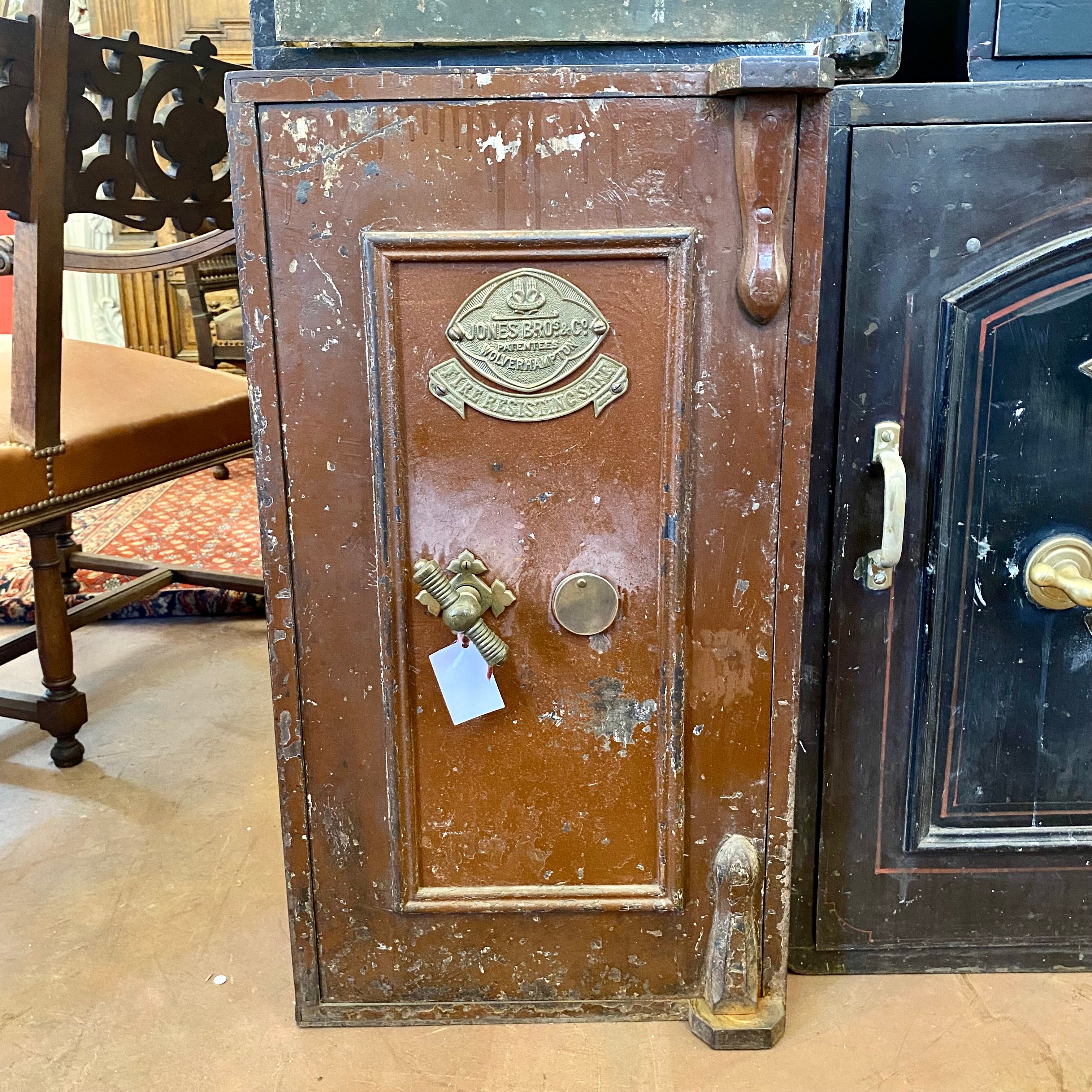 Unusual "Jones Bros" Antique Safe