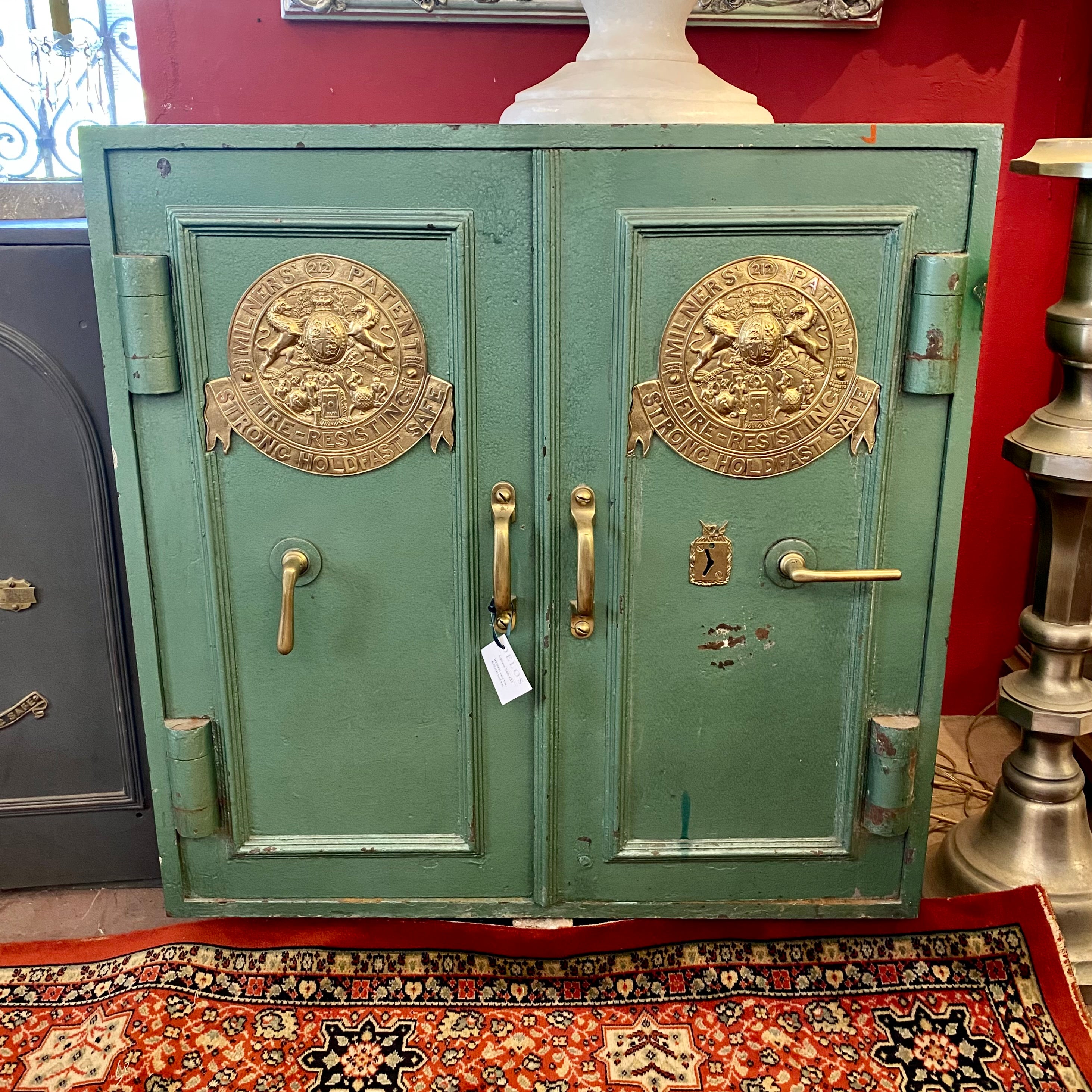 AMAZING!! Very Large and Heavy Double Door "Milner's" Safe - SOLD