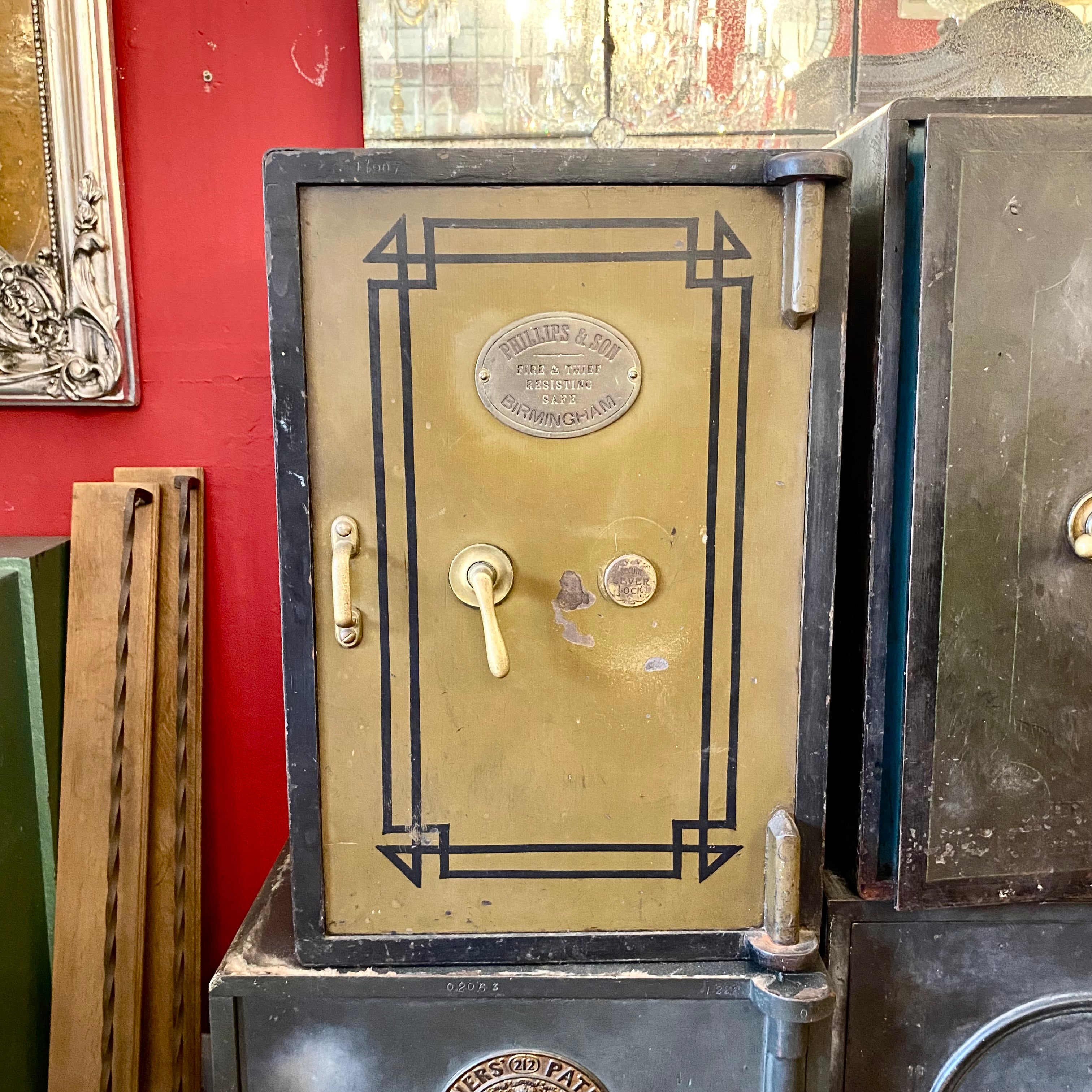 Antique "Phillips and Son" Safe - SOLD