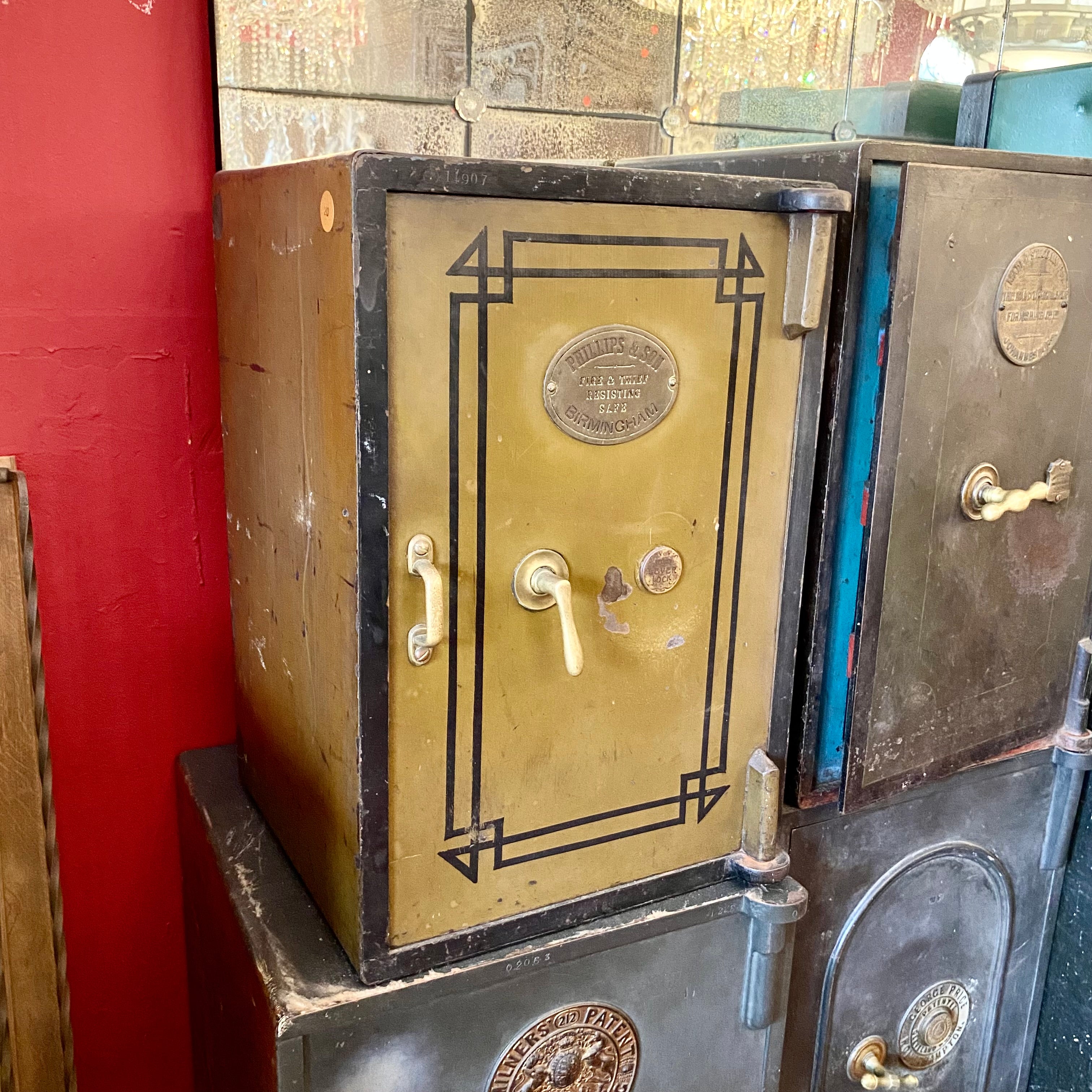 Antique "Phillips and Son" Safe - SOLD