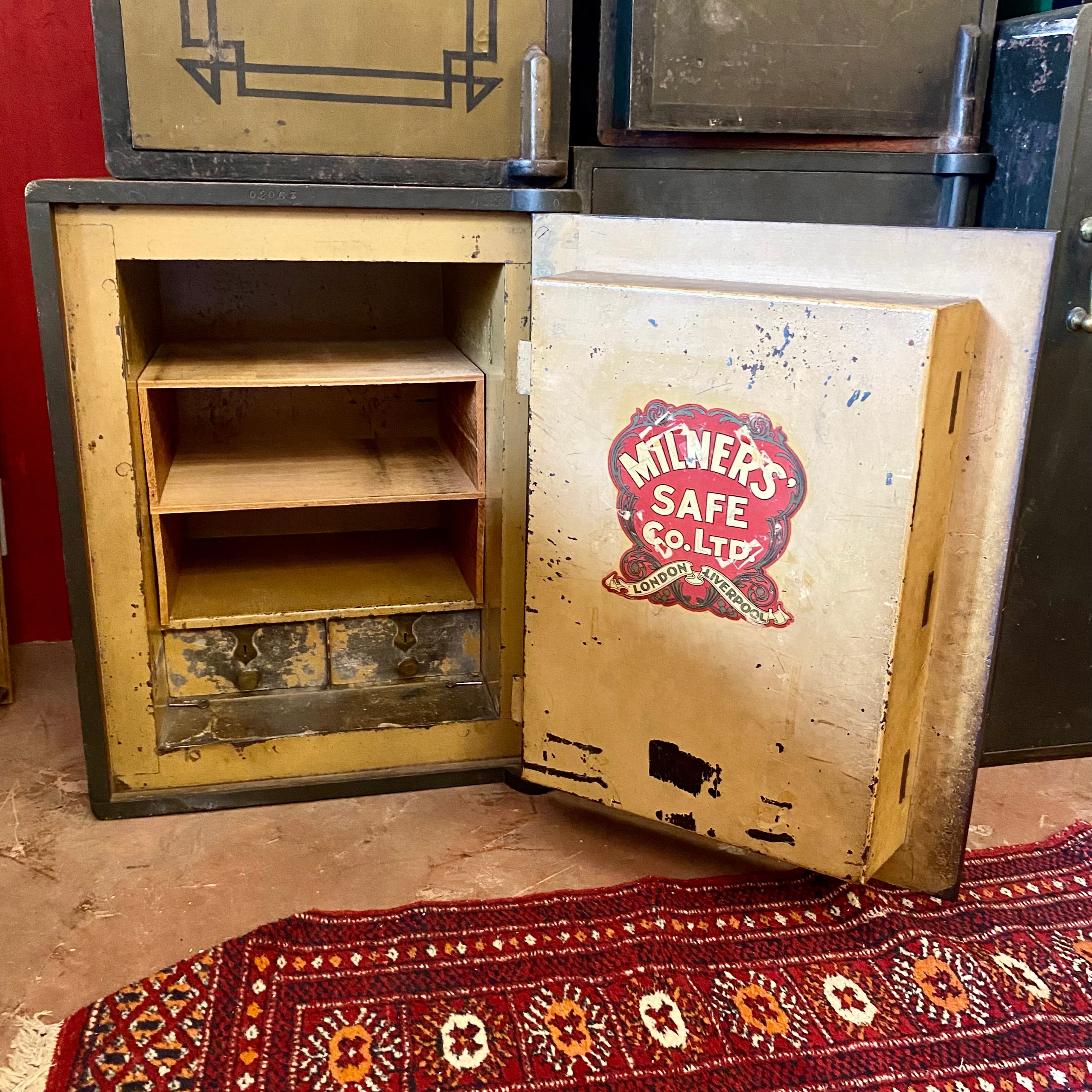 Antique "Milner Safe Fire Resisting" Safe