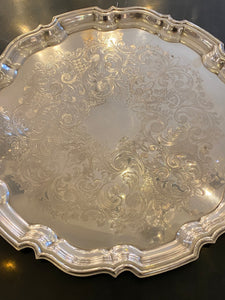 Vintage Silver Plated Tray