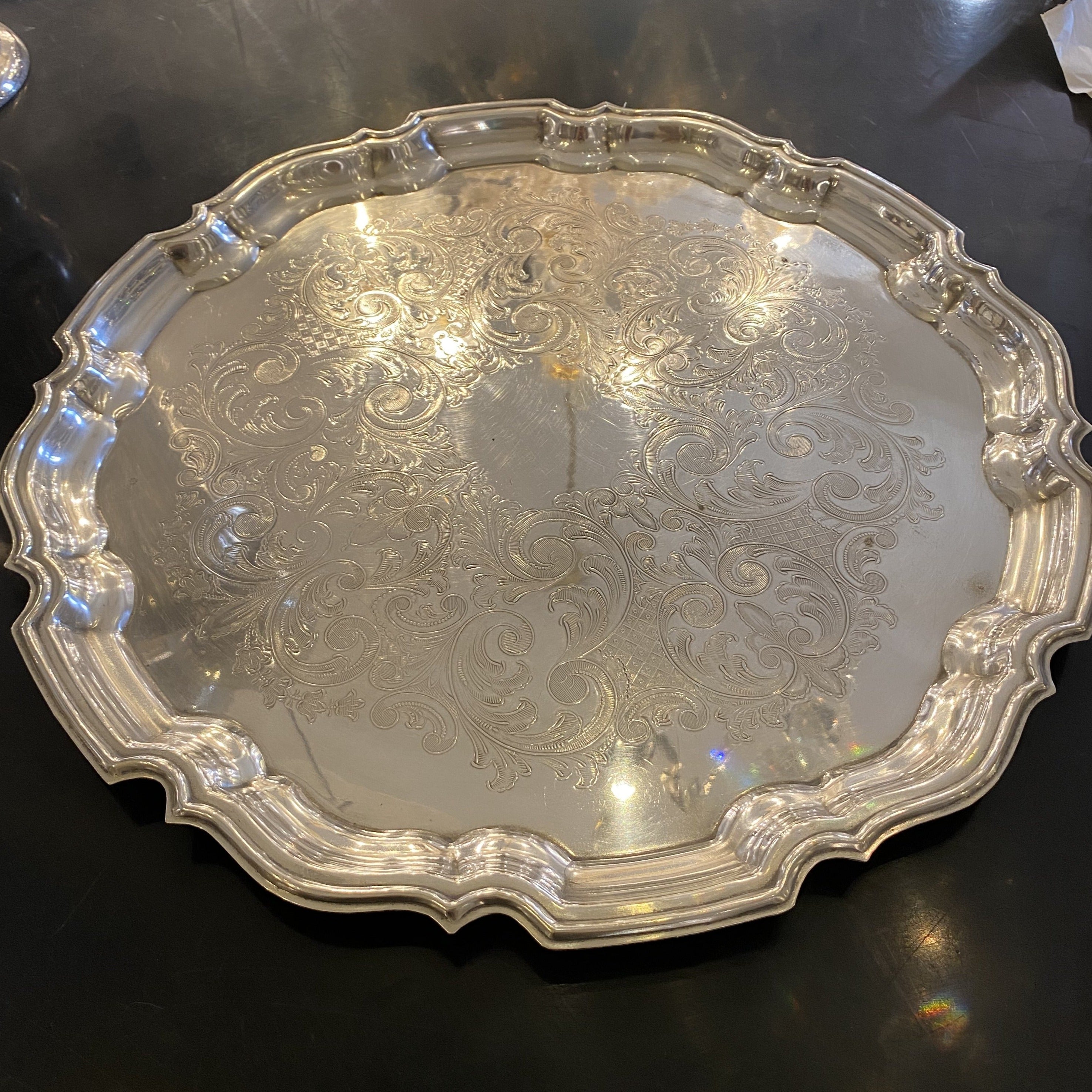 Vintage Silver Plated Tray