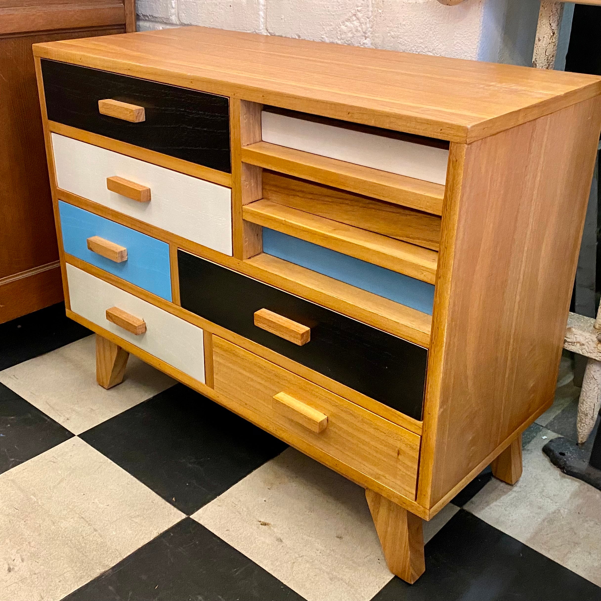 Funky Retro Style Chest of Drawers