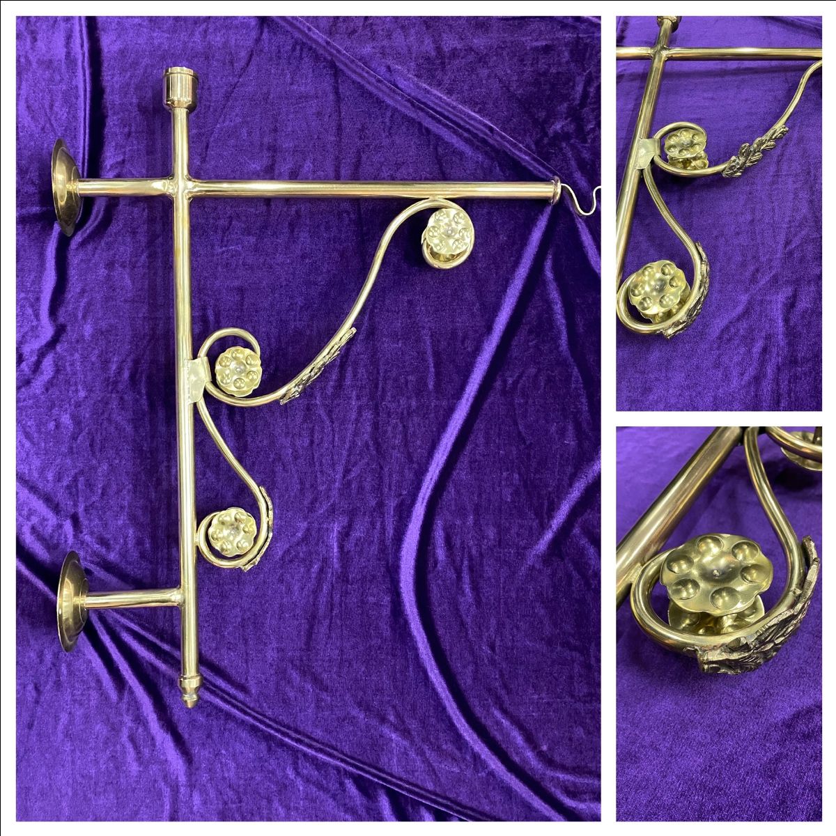 Custom Made Brass Wall Bracket