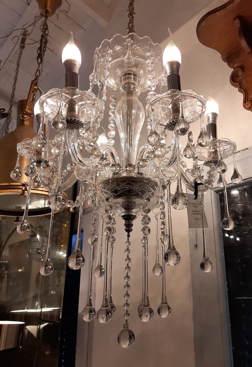 Bohemian Chandelier with Crystals