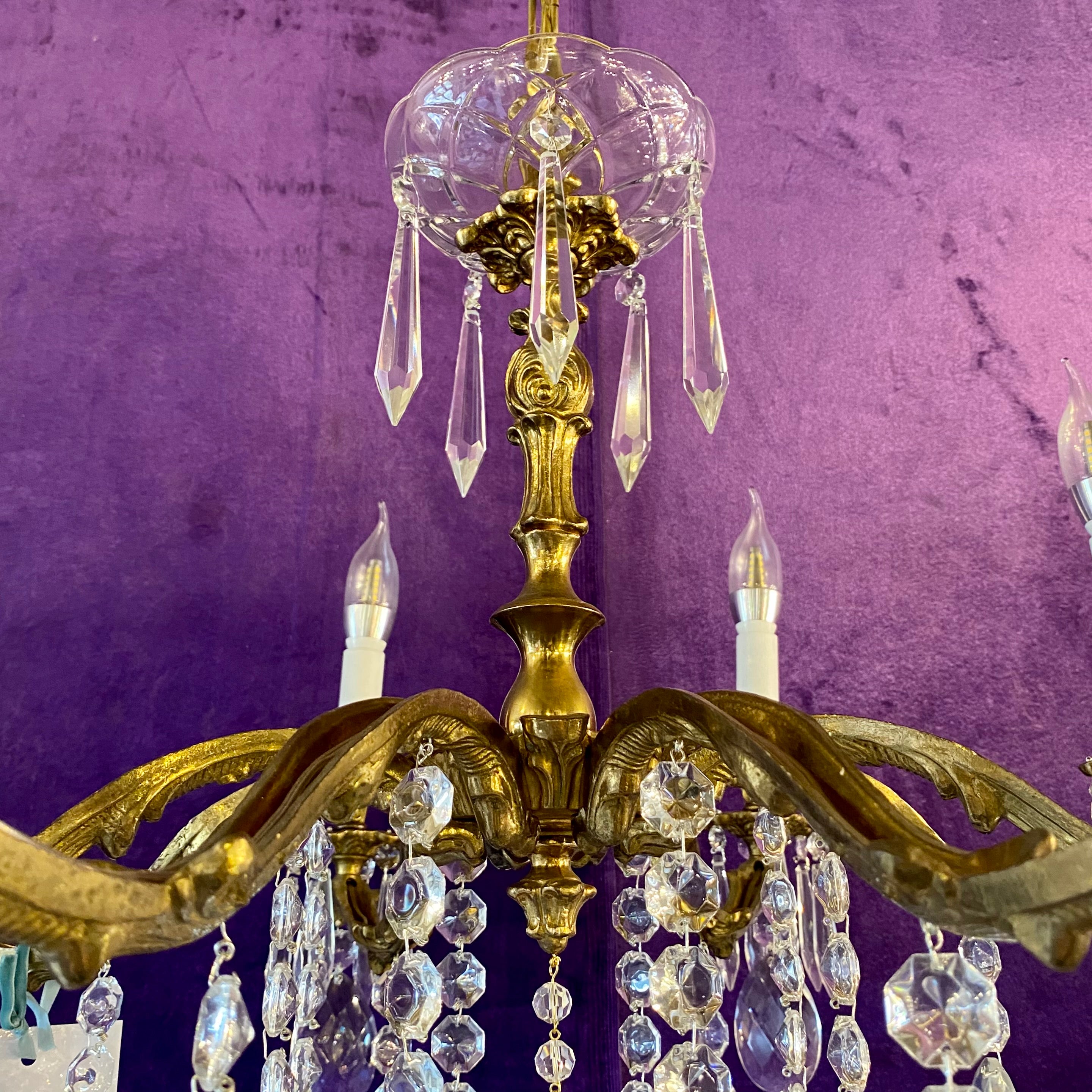 Antique French Chandelier - Pair Available