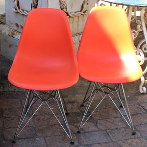 Pair of Original Eames DSR Eiffel Chairs - SOLD