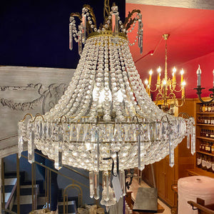 1930's Italian Neoclassical Chandelier - SOLD