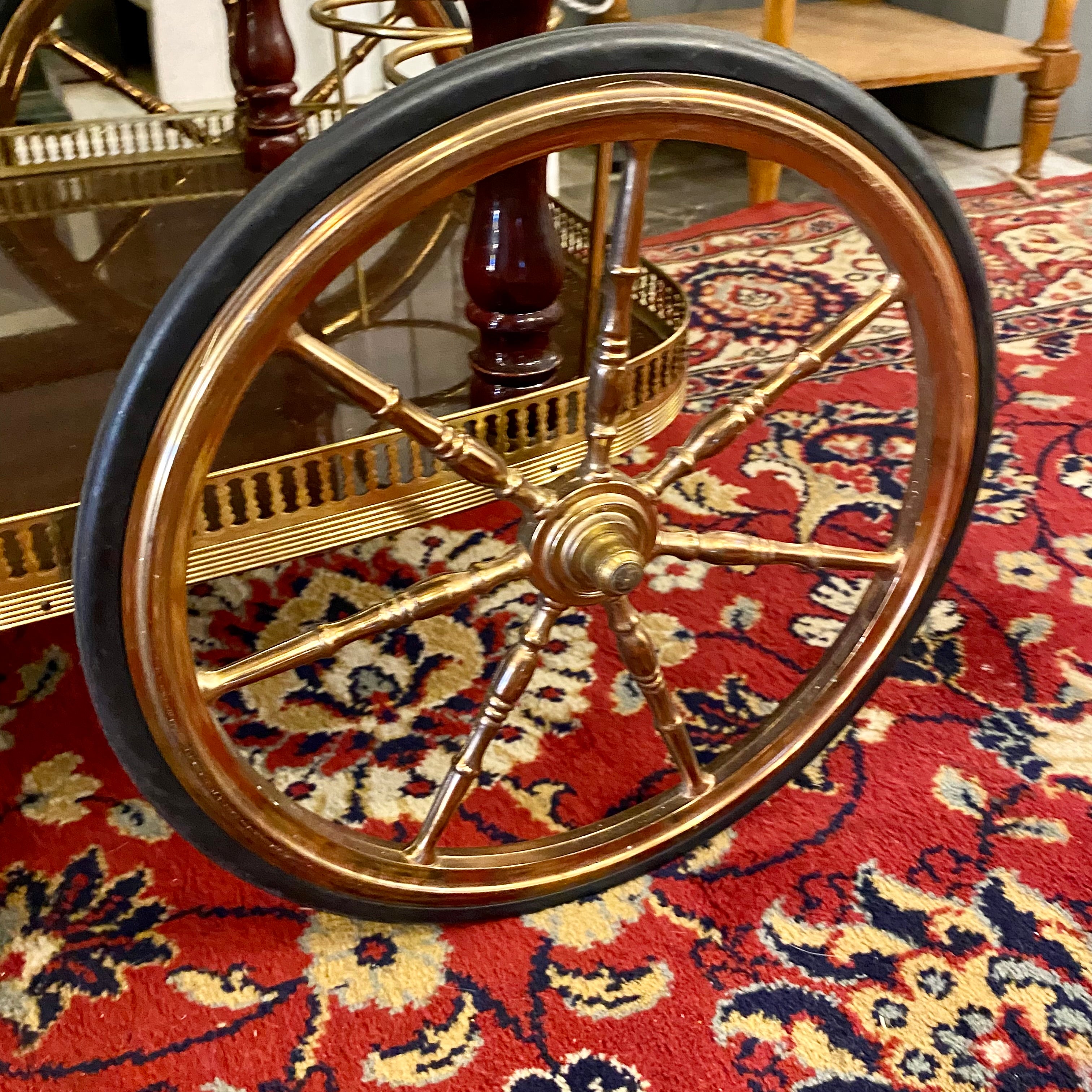 Vintage Italian Drinks Trolley with Drawer - SOLD