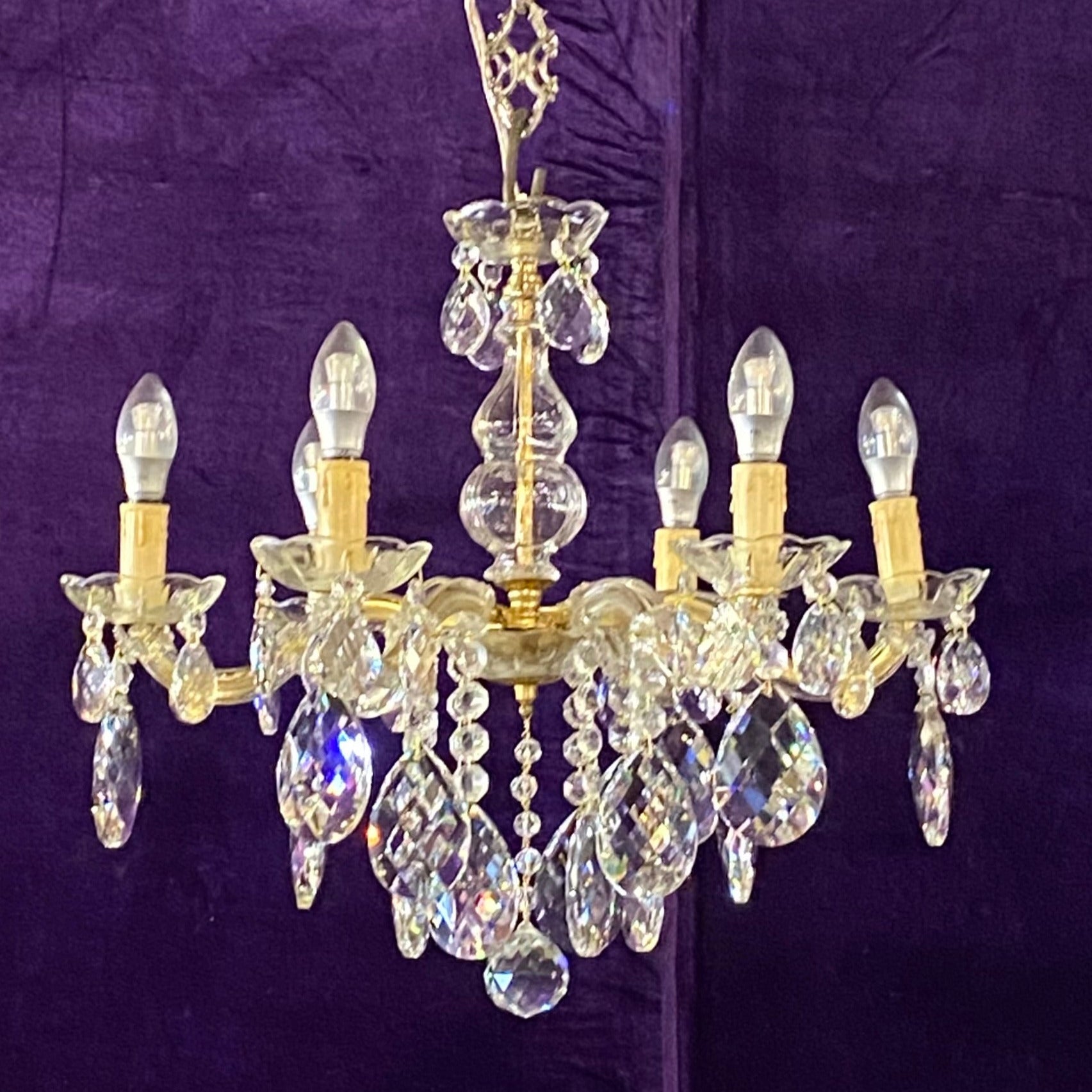 Antique Maria Theresa Chandelier