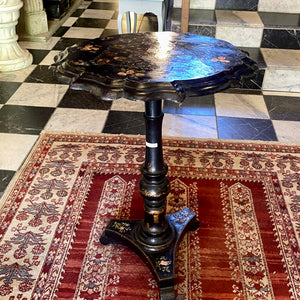 Antique Chinoiserie Games Table