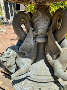 Exquisite! Aged Bronze Water Fountain