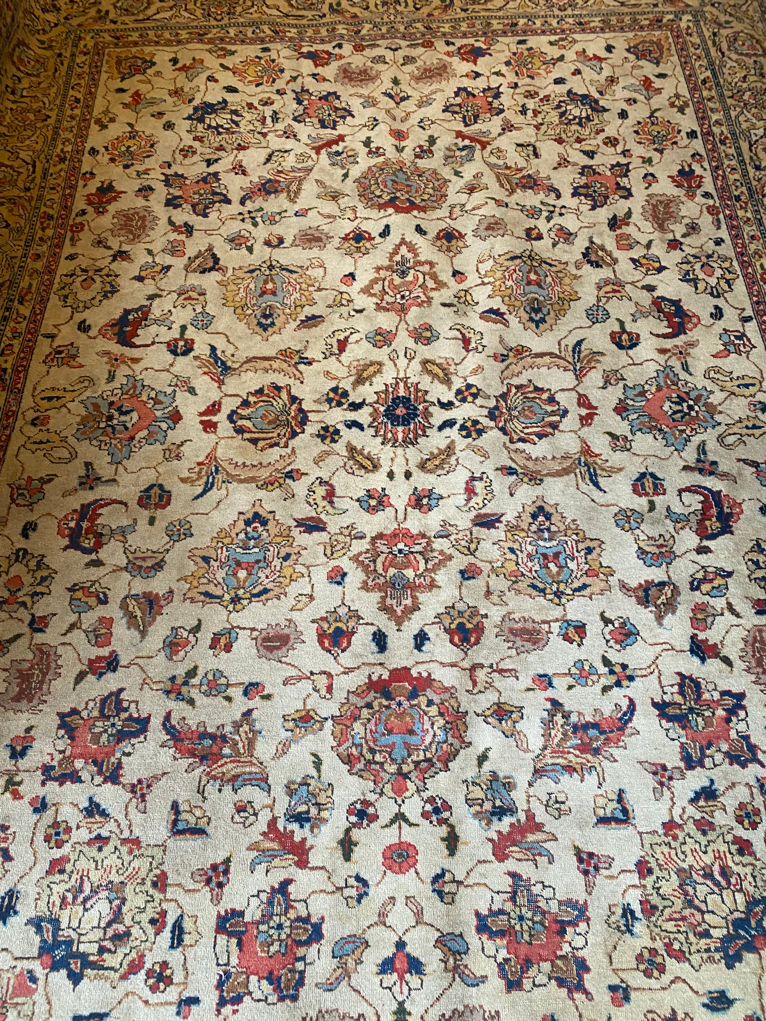 Cream Vintage Rug