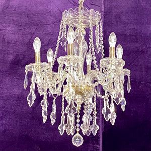 Bohemian Chandelier with Crystals