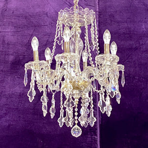 Bohemian Chandelier with Crystals