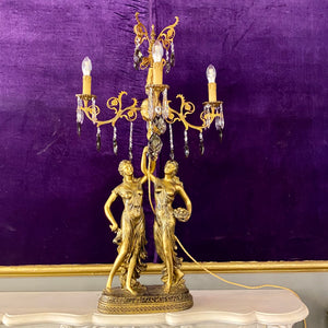 Gorgeous Antique Table Candelabra