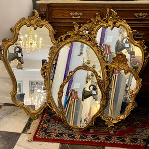 Gorgeous Assorted French Mirrors - SOLD