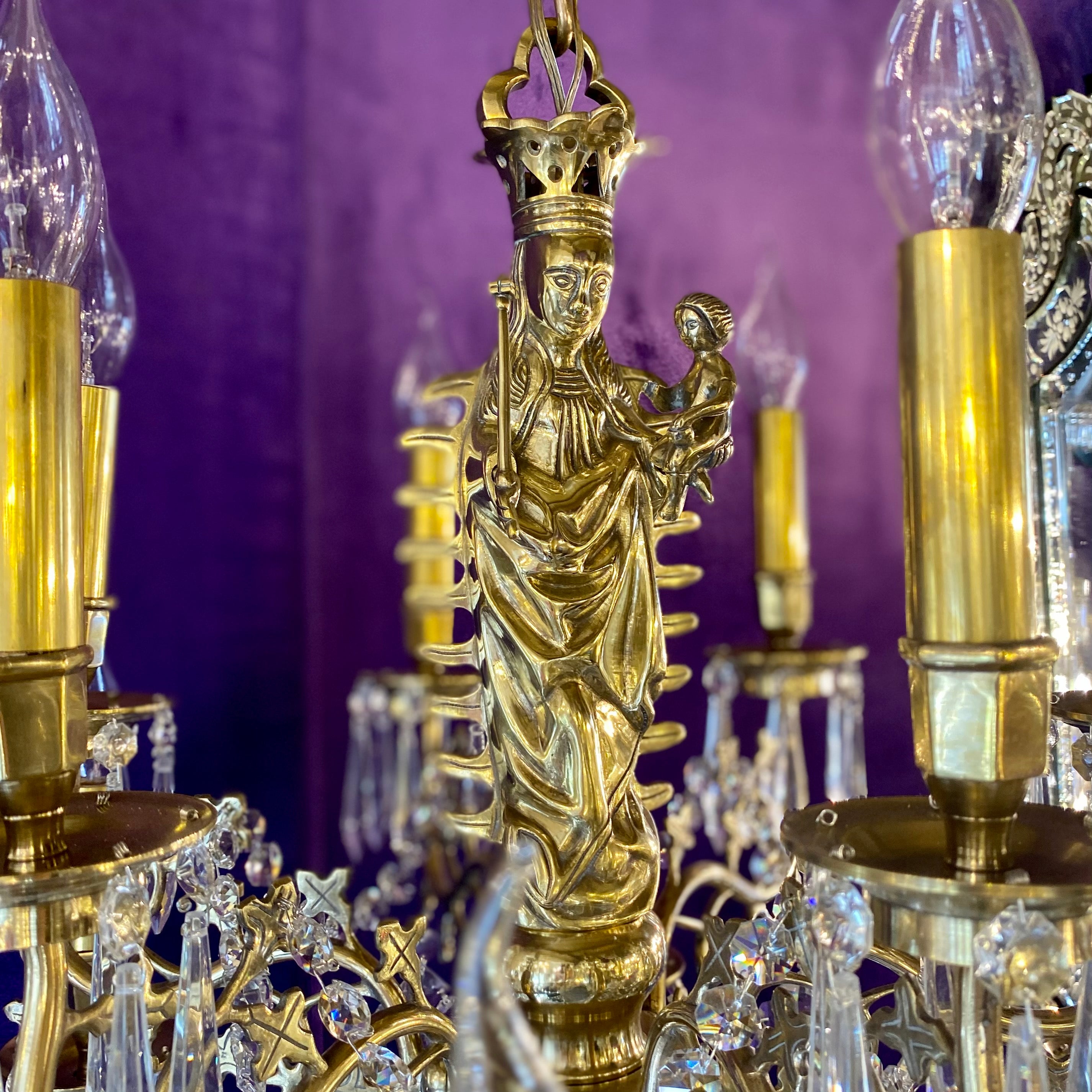 Unusual Antique Church Chandelier - SOLD