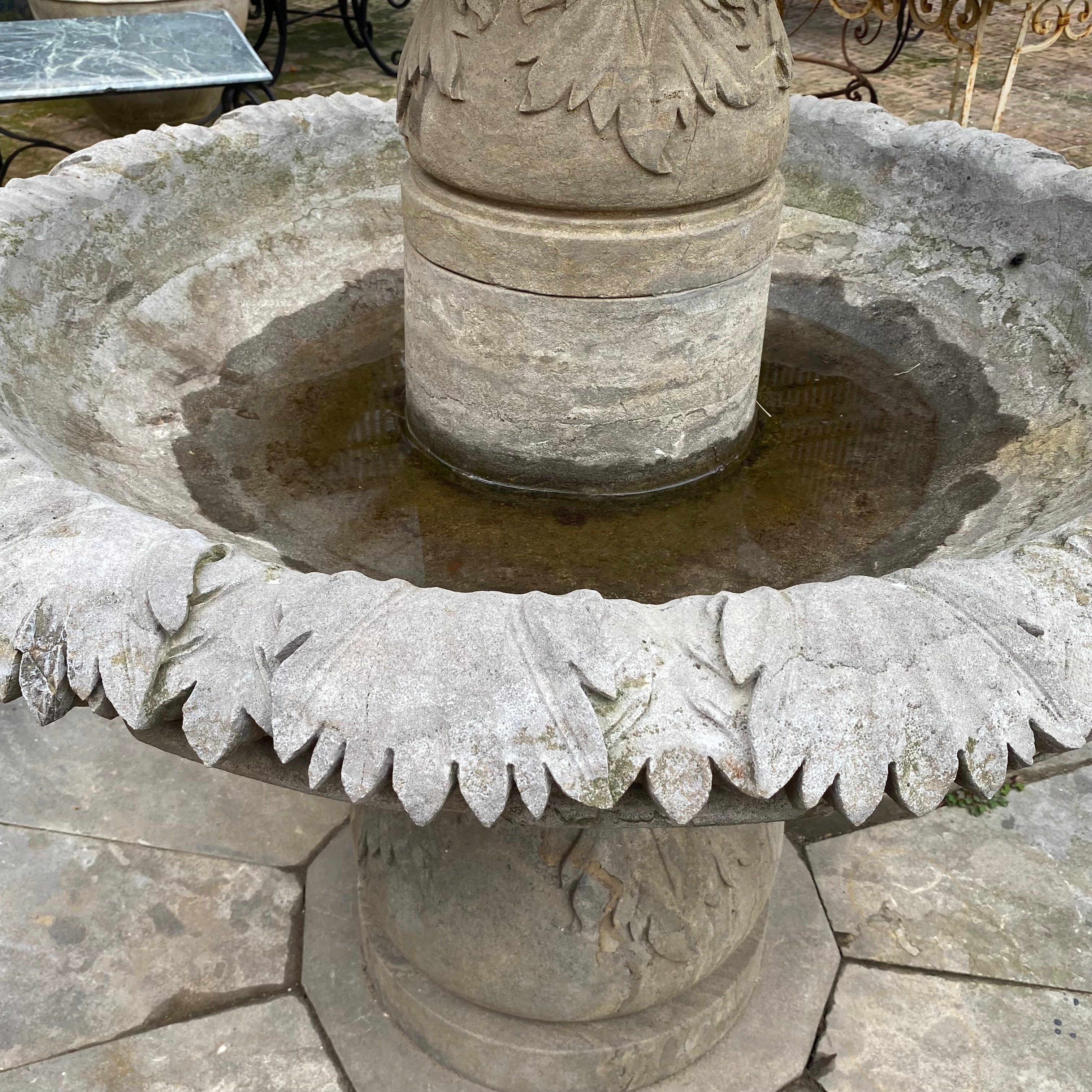 Very Large Bluestone Water Feature with Pool